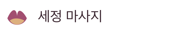 세정 마사지